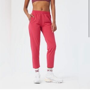 Outdoor Voices Zephyr Pants in Pink